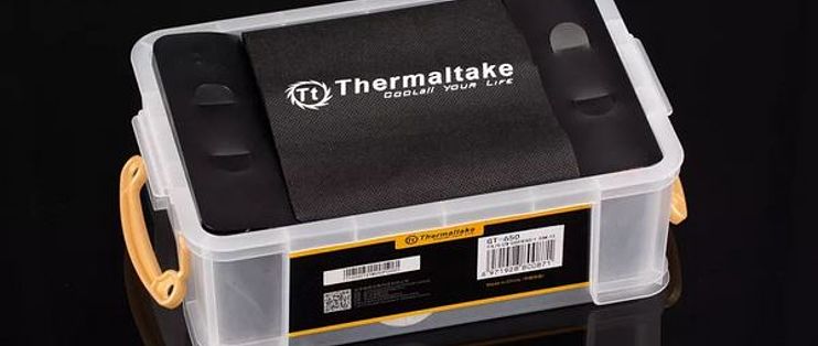 Thermaltake Gt 650w电源图赏 包装盒也能变废为宝 电脑电源 什么值得买