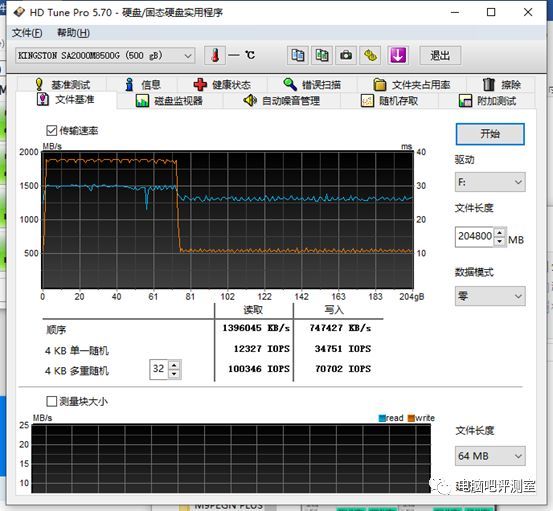 【正经测评】金士顿A2000 500G固态硬盘