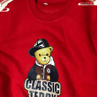 精典泰迪Classic Teddy儿童加绒卫衣（大红款棒球帽子熊）