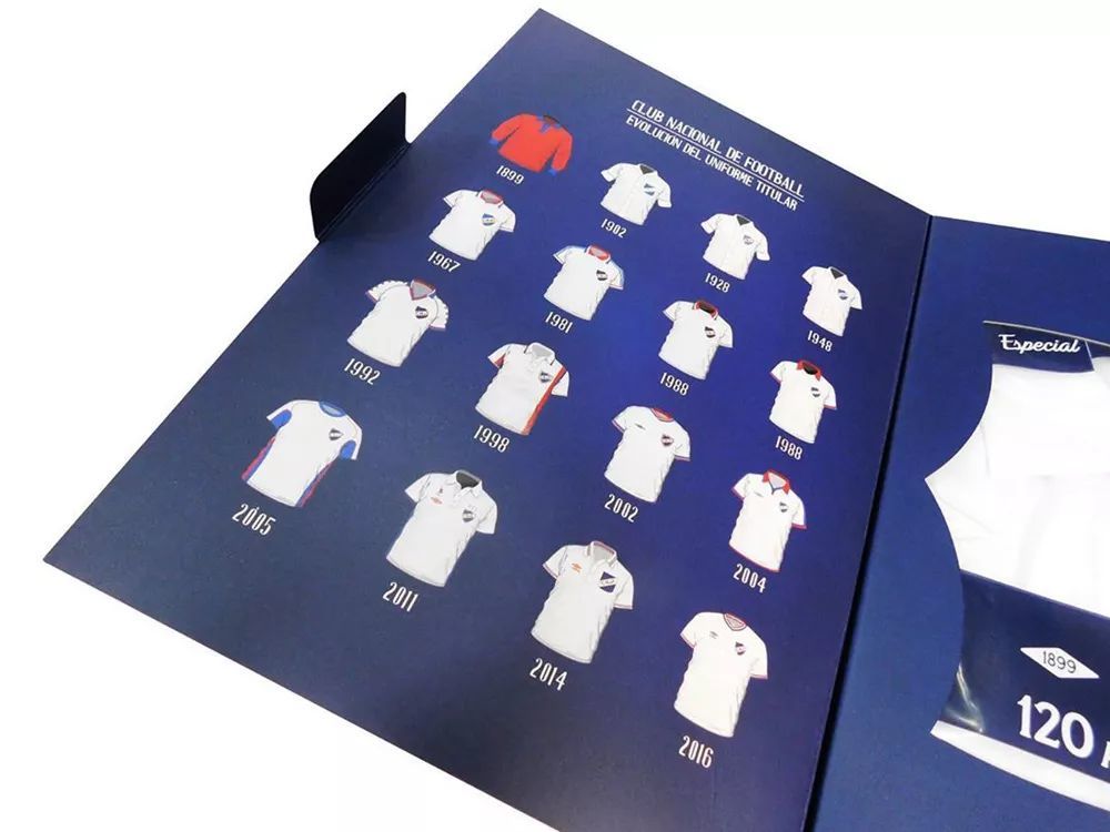 乌拉圭国民发布俱乐部成立120周年纪念球衣