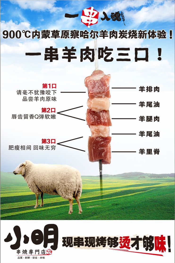 小明串烧宴请全城，大口吃肉大口喝酒！