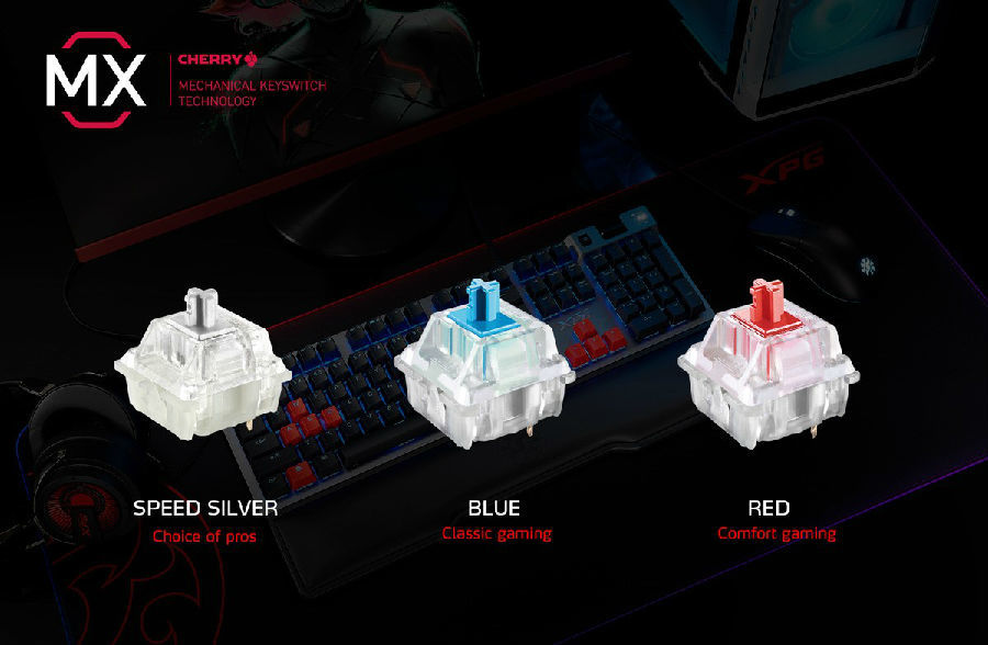 铝面板磁吸手托：XPG 推出 SUMMONER 召唤者机械键盘，有Cherry红/蓝/银轴可选