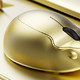 俏皮可爱：AKKO 艾酷 仓鼠金色限量版 无线鼠标 上架预售