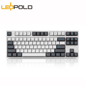 Leopold利奥博德十周年纪念版白绿色机械键盘开箱（茶轴）