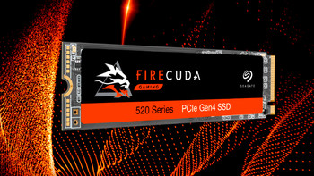 顺序读取可达5000MB/s：希捷PCIe 4.0固态硬盘FireCuda 520上架销售，有三种容量可选