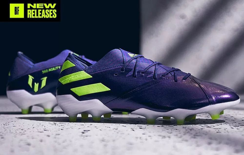 新配色adidas Nemeziz Messi 19.1足球鞋即将上市