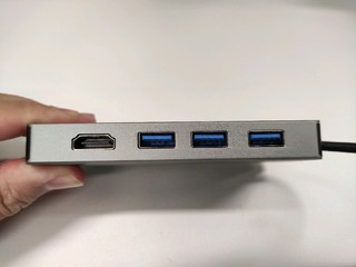 山泽typeC USB hub，带视频口