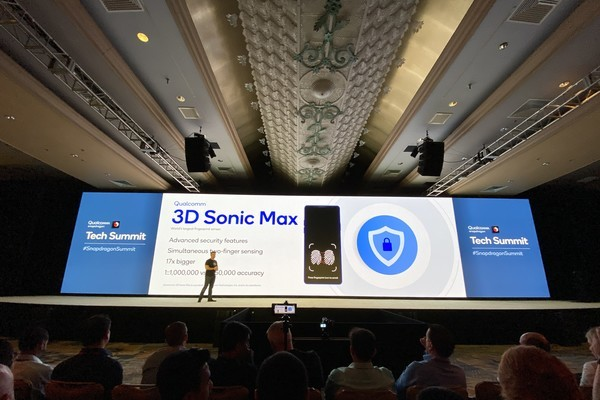 同时识别两根手指：高通 3D Sonic Max 屏下指纹传感器发布