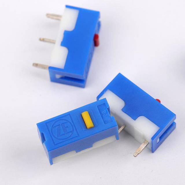 ZF黄金触点微动手感介绍（对比欧姆龙50M）