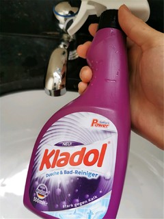 德国kladol浴室水垢清洁剂去垢很给力