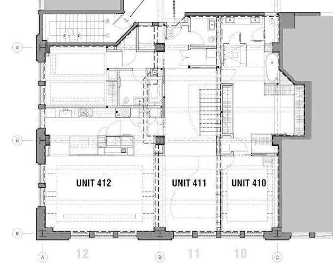 设计师爆改 306㎡ LOFT ,用玻璃夹层做出 600㎡ 既视感!