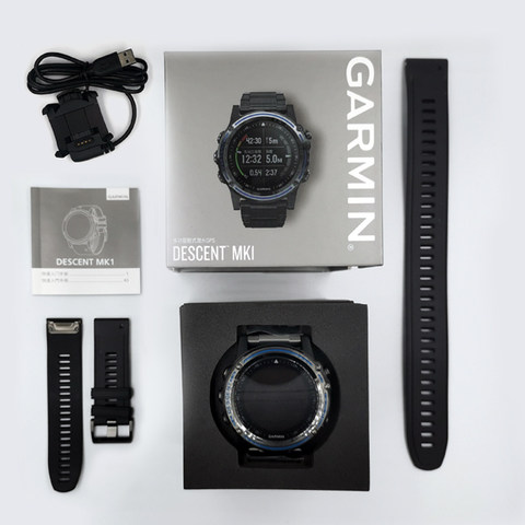 GARMIN多功能GPS潜水电脑表Descent MK1（钛合金）