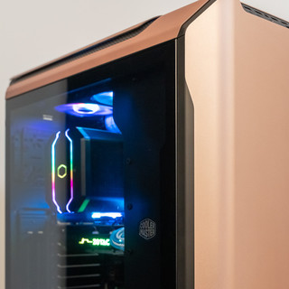 蘑菇爱搞机 篇一百四十四:那一抹金色,让人欲罢不能、酷冷至尊(CoolerMaster)SL600M金色版 全塔机箱 评测