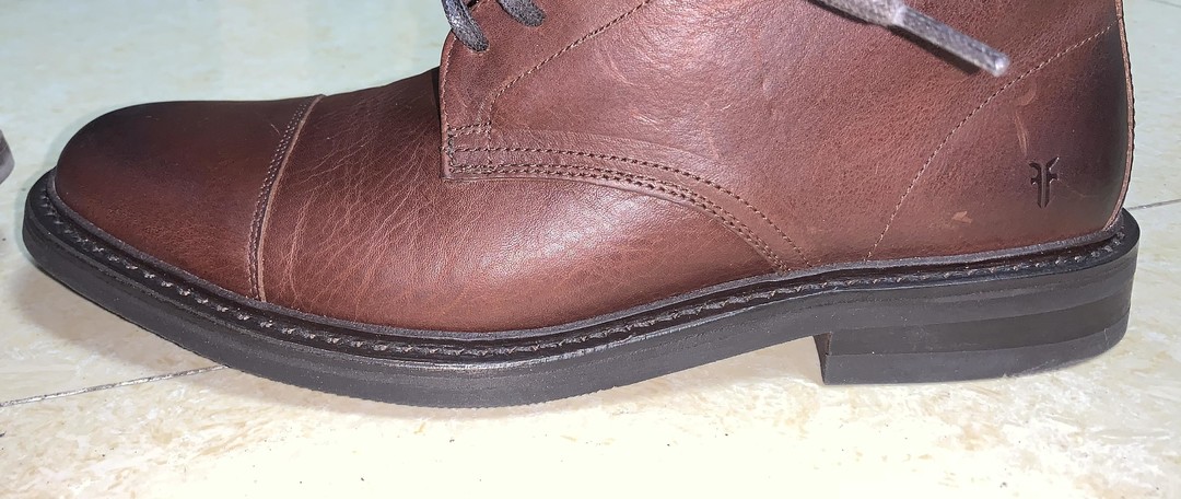 新年第一晒——FRYE  Smith Engineer自然做旧款靴子