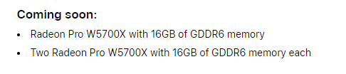 这才是为师的完全体：AMD发布Radeon Pro W5700X 专业显卡