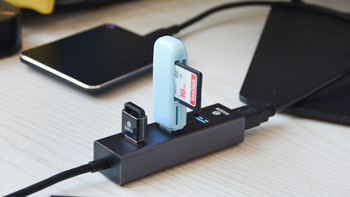 想要多接口还要高速？毕亚兹4口USB3.0分线器实测