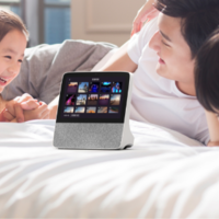 支持儿童识别+眼神唤醒：百度发布8英寸超大屏音箱 小度在家智能屏X8