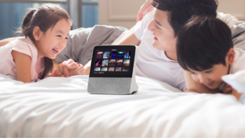 支持儿童识别+眼神唤醒：百度发布8英寸超大屏音箱 小度在家智能屏X8