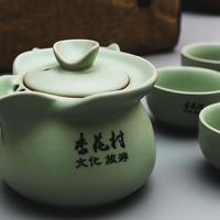 这确实是一套颜值超高的汾酒茶具