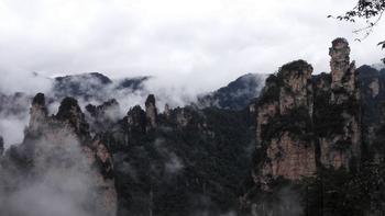 ❤带着妈妈游湘西❤ 雾蒙蒙的张家界，惊险的天门山，迷人的凤凰