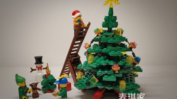 圣诞节怎能少了LEGO乐高圣诞树呢