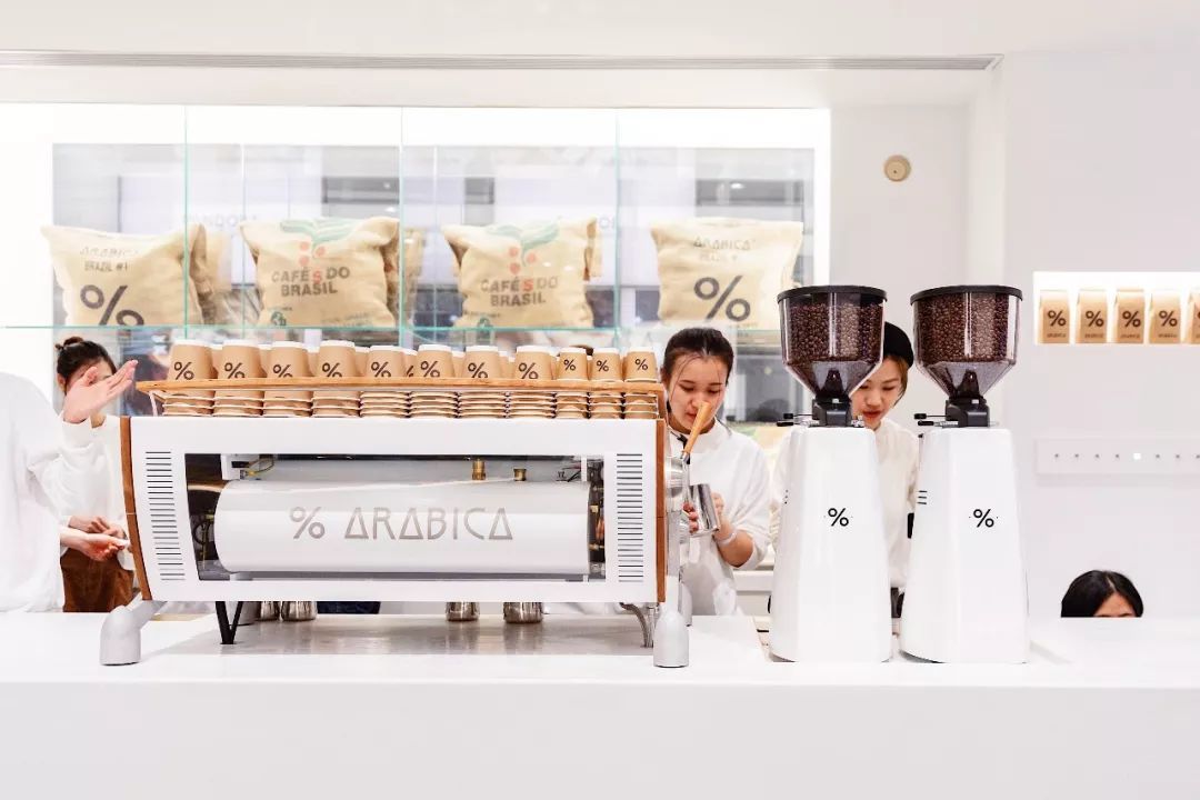 广州首家% Arabica咖啡来了，就在天环广场