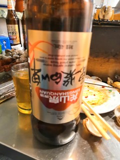 龙山泉啤酒🍺，还不错呦！