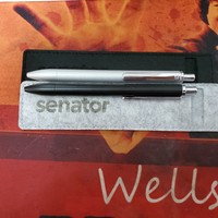 文具控 篇十一：德国进口senator金属笔杆中性笔黑白两色开箱