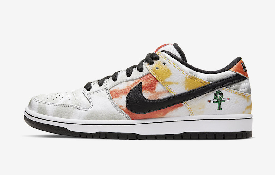 外星人回归：NIKE SB DUNK LOW “Roswell Rayguns-扎染”板鞋