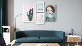 6款沙发背景墙装饰画风格展示，总会有你喜欢的风格