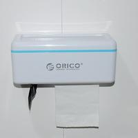 将简洁进行到底，ORICO的又一跨界之作卫生间免打孔纸巾盒置物架