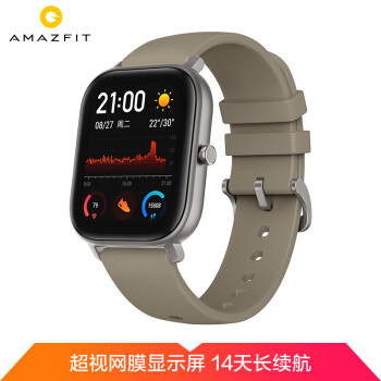 华米Amazfit GTS手表钛金属版图赏，两周续航优雅奢华