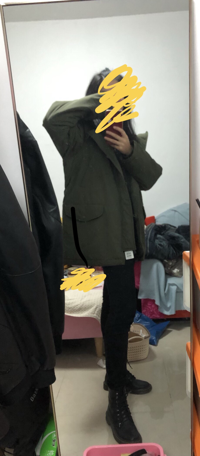 优衣库户外棉服