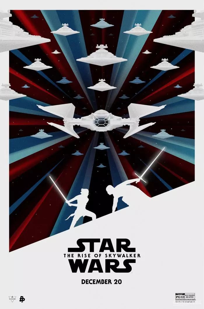 让这些电影艺术海报，带你进入《星球大战》的世界