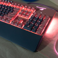 [Fair]开箱ROG玩家国度 Pink有线键盘+鼠标及按键噪音+温控测评 