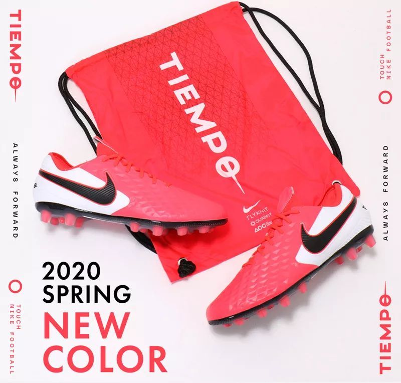 新配色Nike Tempo Legend 8 HG足球鞋发布