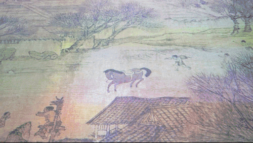 在广州塔旁的巨幅「清明上河图」，一秒穿越宋朝汴京盛世
