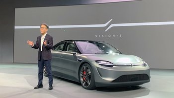 360度全景声：索尼浑身黑科技的概念电动车原型Vision-S亮相CES 2020