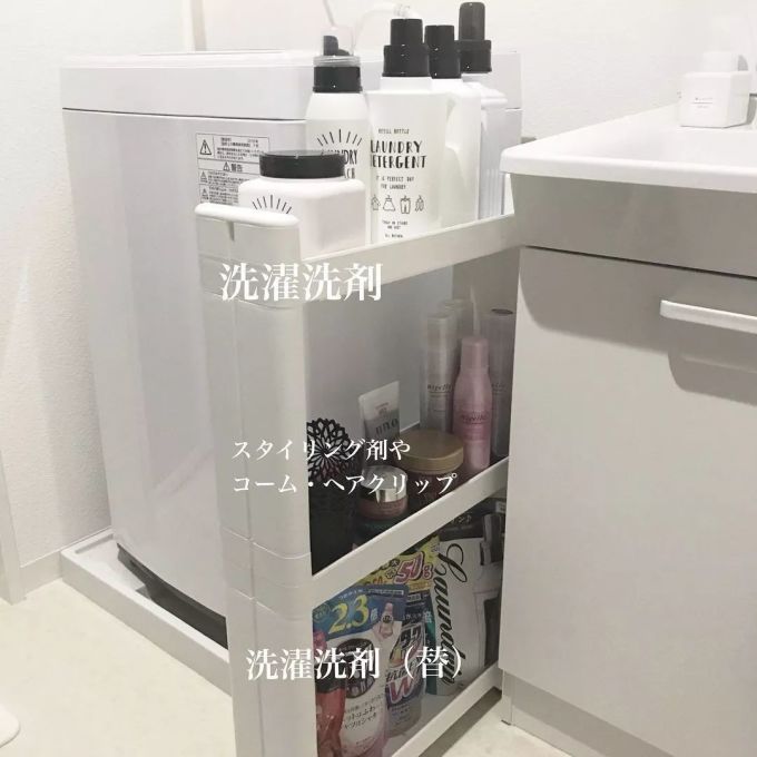 卫生间榨干收纳术,日本主妇这样做多收100件:马桶后方1㎡都用尽!