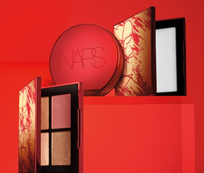 NARS 2020新年金彩限定彩妆：「红」运当头，描绘新年华彩