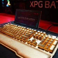 CES 2020：XPG展示24K金打造的机械键盘，还有三款PCI-E 4.0 SSD