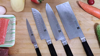 厨房用品 篇一：选厨刀你该知道哪些？小米火候刀具套装实测，适用多种切削场景