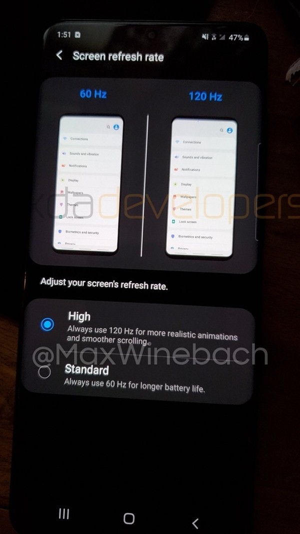 2k 与 120Hz 不可兼得：XDA 带来 Galaxy S20+ 首发上手，关键参数曝光
