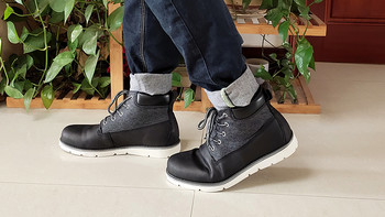 皮革和牛仔的融合，时尚更舒适：七面牛皮简约休闲男靴体验！