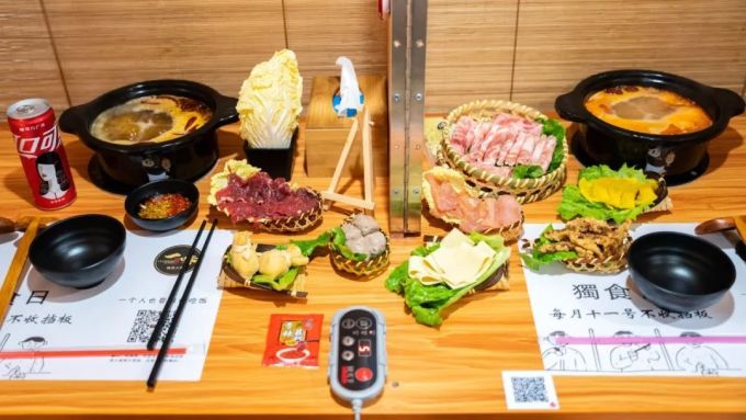 日式一人食火锅,竟然还是重庆味的...
