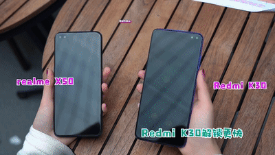 Redmi K30和realme X50对比测评 | 120Hz屏+5G,谁更值得买?