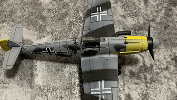 9块9包邮玩模型 4D模型BF-109战斗机评测