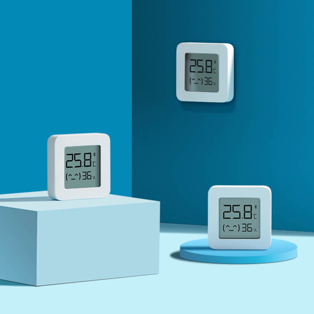 米家蓝牙温湿度计2开箱体验，让你的生活有温度。