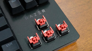Razer雷蛇 猎魂光蛛竞技版线性光轴机械键盘 体验评测