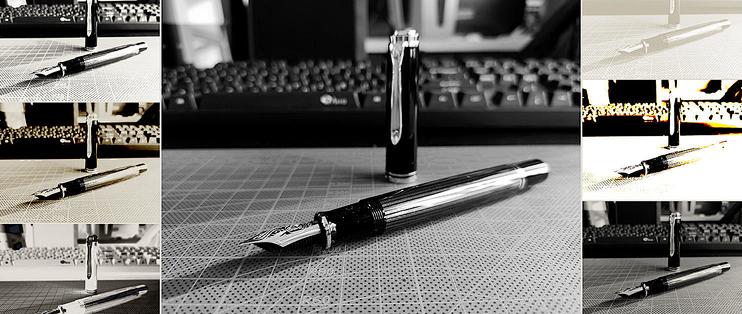 超越m的尝试 百利金m805灰条b尖开箱及试写 钢笔 什么值得买